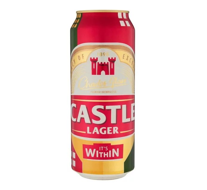 Castle Lager 500ML (6 PACK) NRBs_0