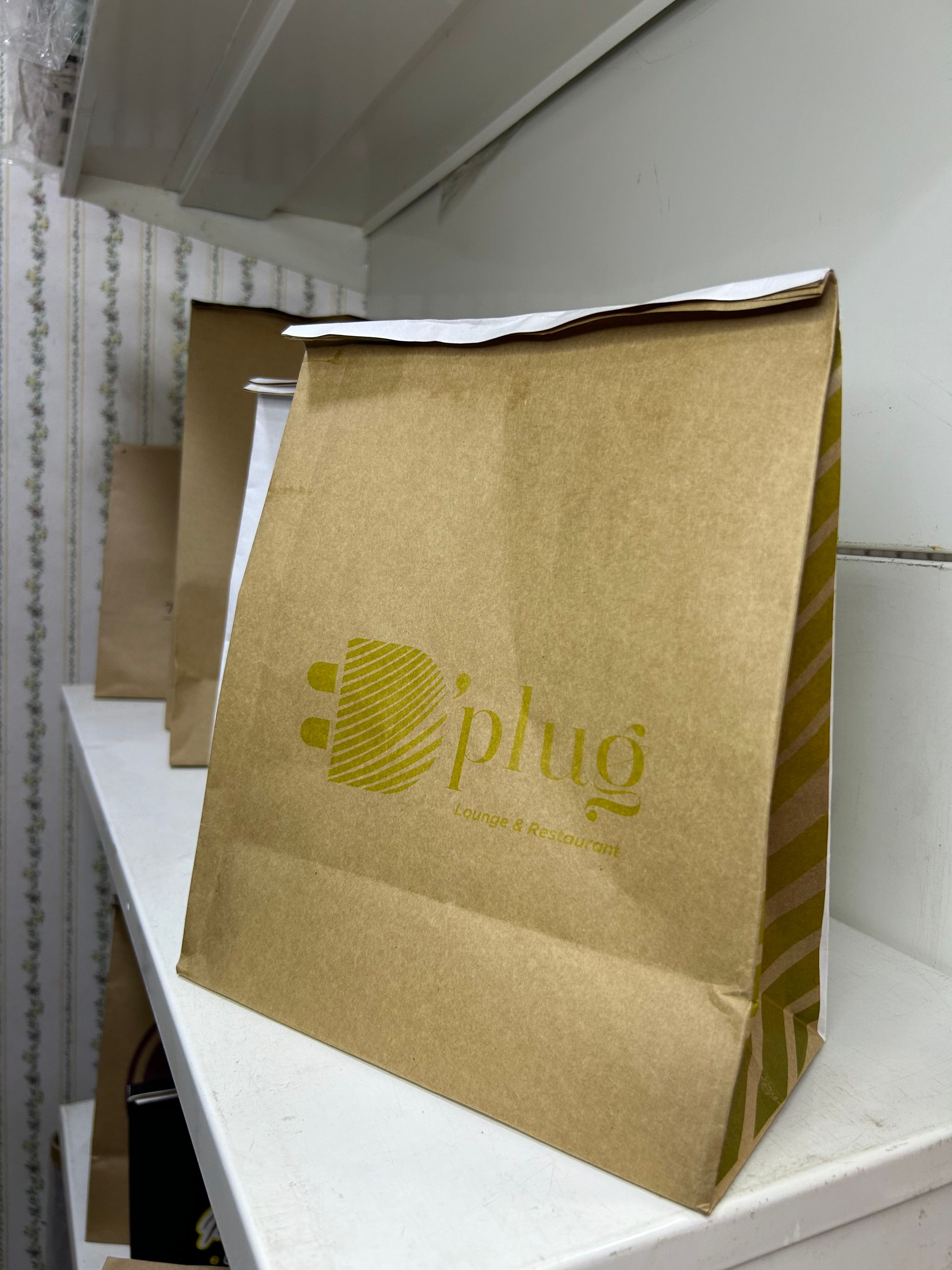 BRANDED DELIVERY TAKEOUT BAGS - 12” x 10 x 5.5” /  MINIMUM ORDER QUANTITY OF 500 PIECES_10