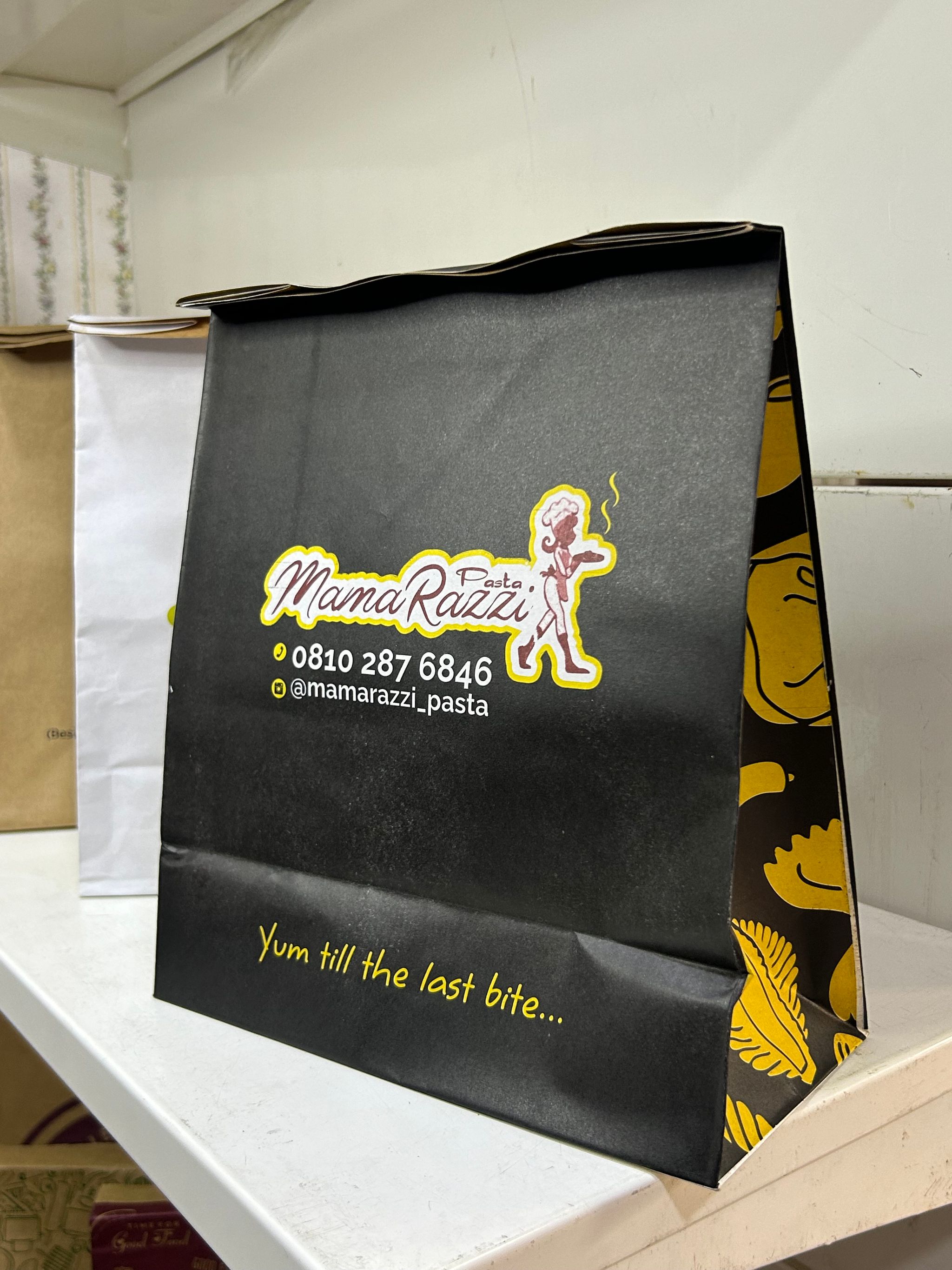 BRANDED DELIVERY TAKEOUT BAGS - 12” x 10 x 5.5” /  MINIMUM ORDER QUANTITY OF 500 PIECES_1