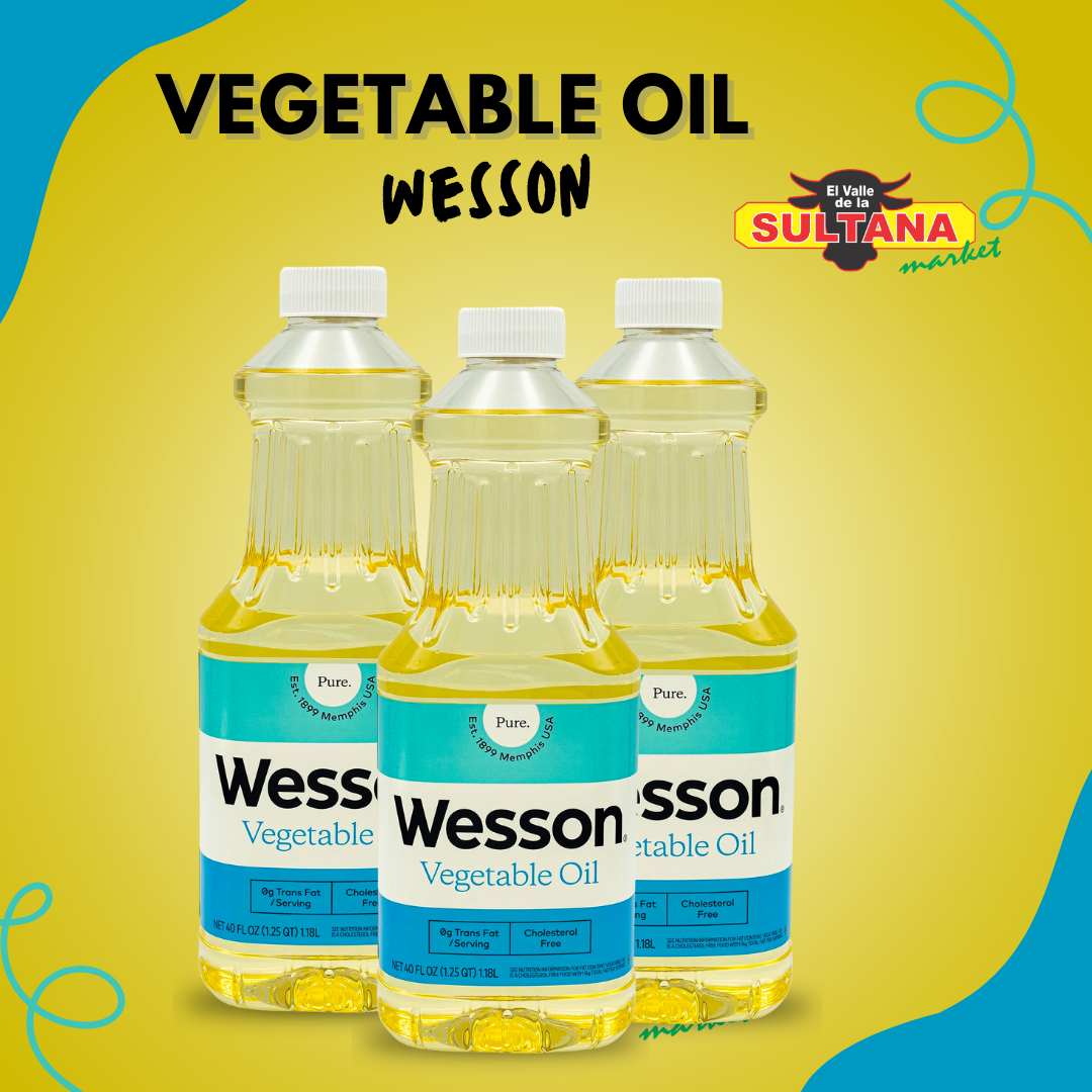 Vegetable Oil Wesson 1.18L_0