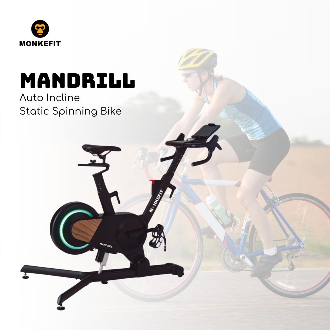 Mandrill Static Bike with incline_0