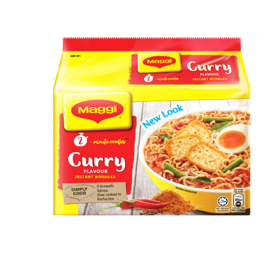 Maggi 2-Minute Instant Noodles - Curry ( 5 x 79 G)_0