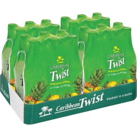 CARIBBEAN TWIST PINEAPPLE DAIQUIRI 275ML CASE/24_0