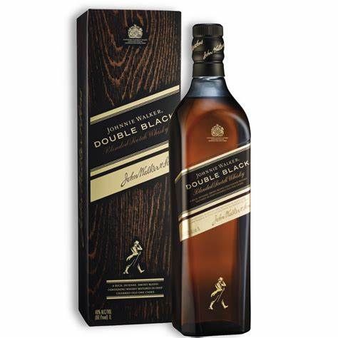 JOHNNIE WALKER DOUBLE BLACK 750ML_0