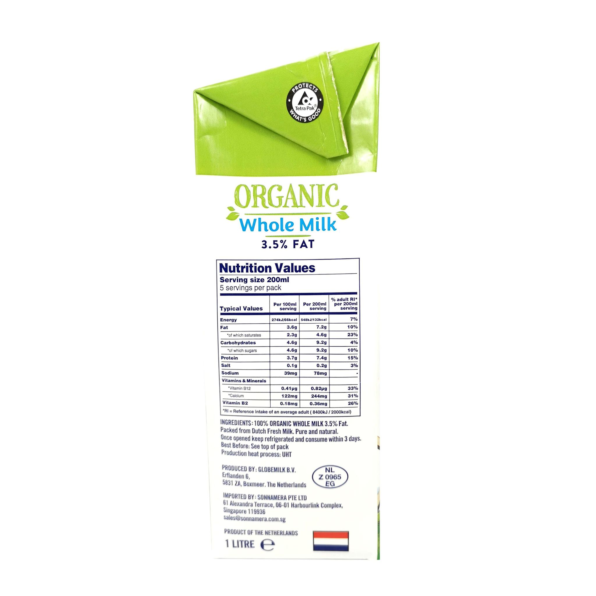 True Dutch Organic UHT Whole Milk 1L_2