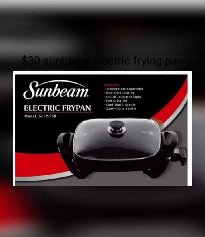 Electric frying pan _0