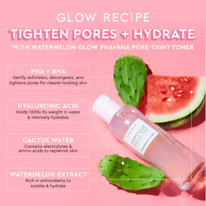 Glow Recipe Watermelon Glow PHA + BHA Pore-Tight Toner_2