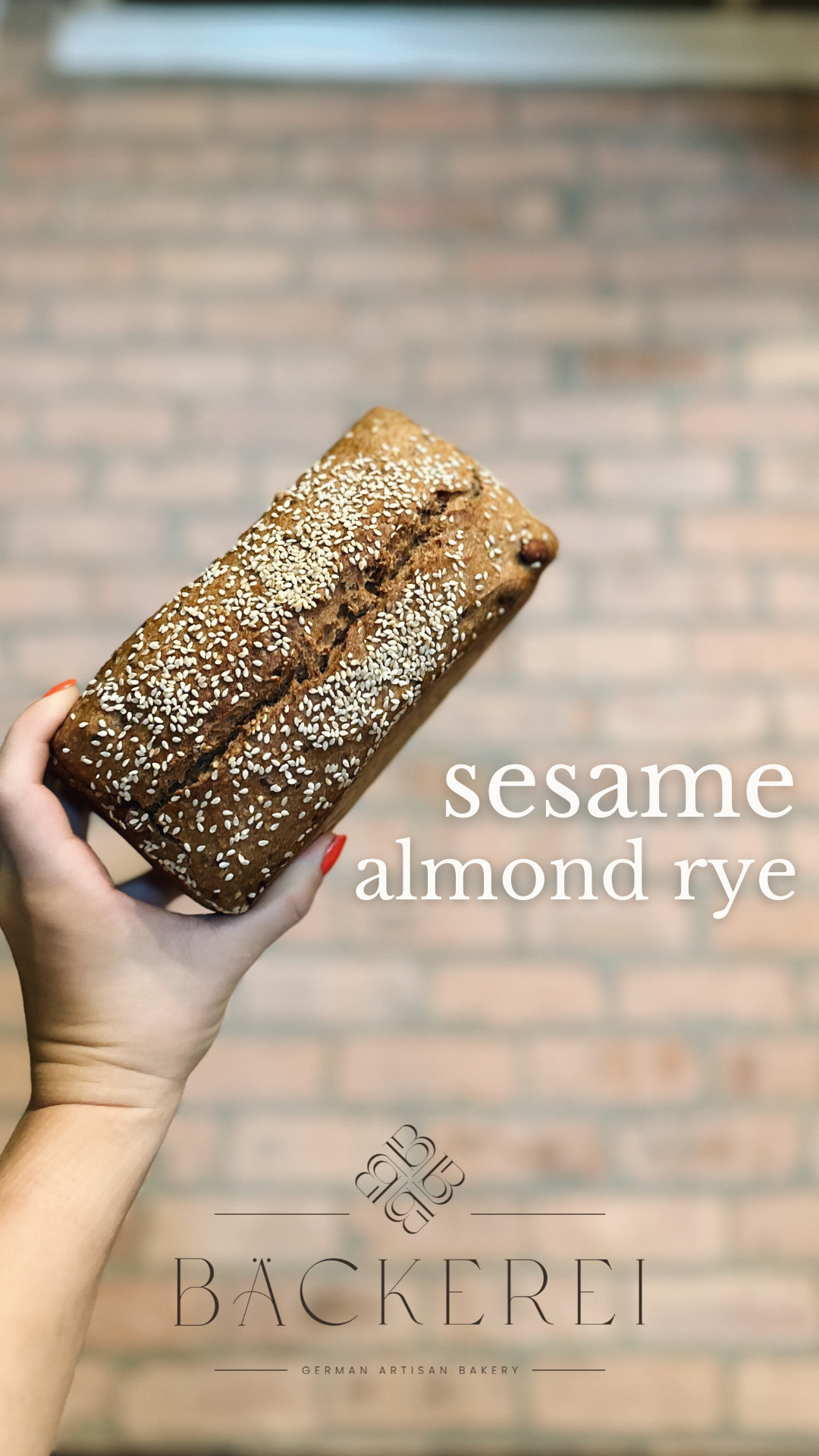 HALF BAKED - Sesame Almond Linseed Sourdough_0