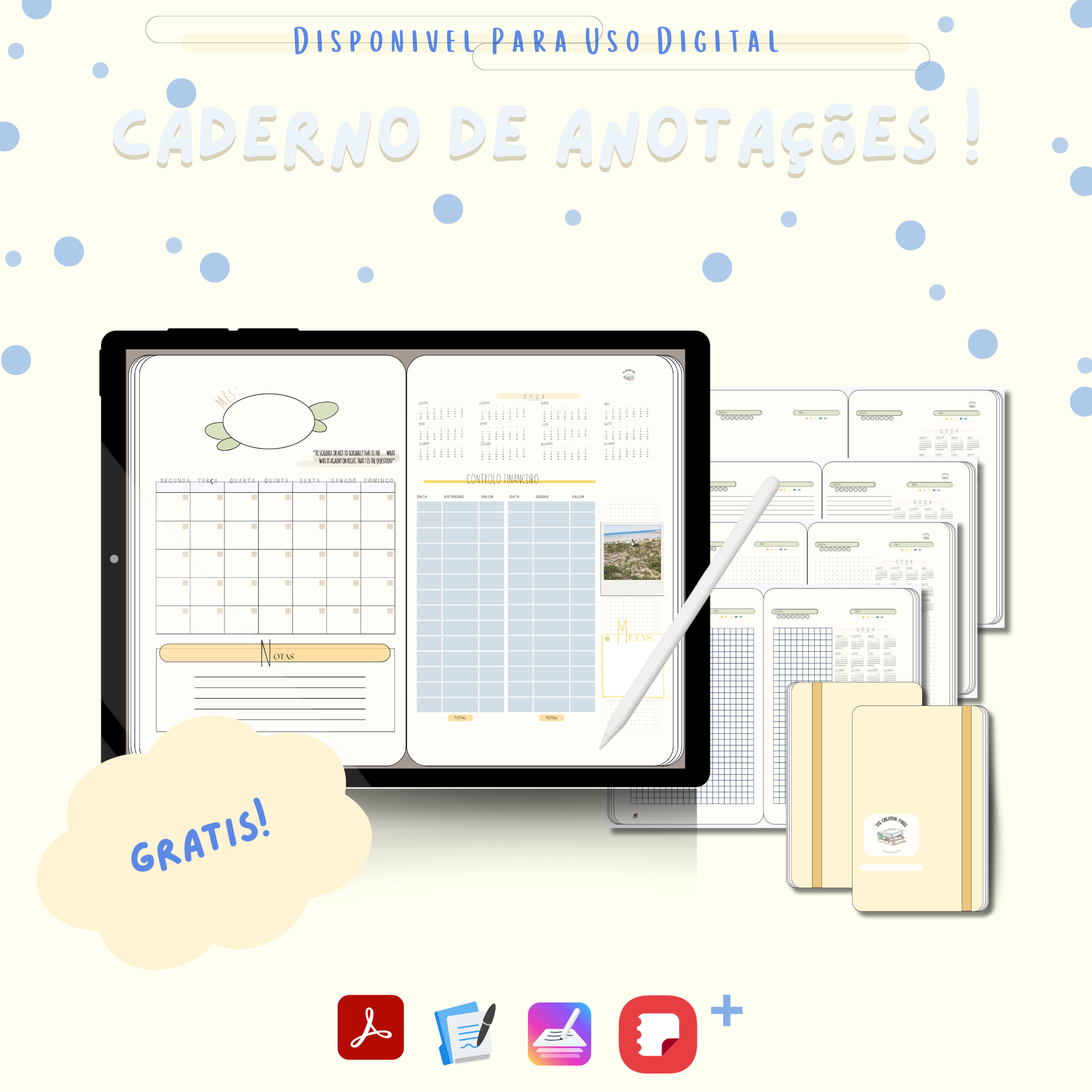 FREEBIE!: Caderno De Anotações (PT)_0