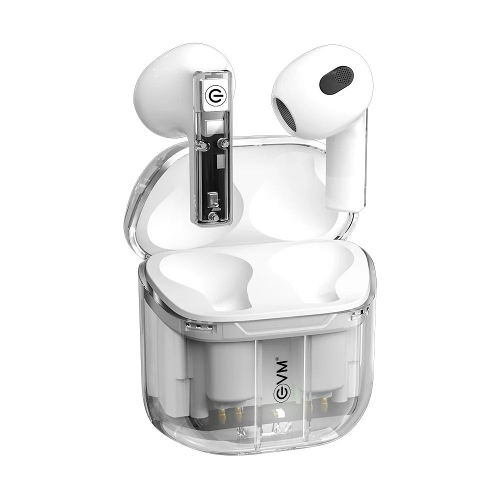 EVM EnBuds Transparent TWS - White_0