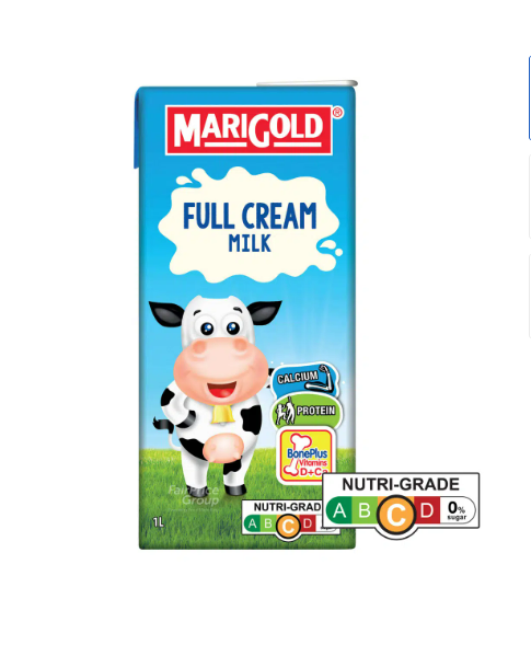 Marigold UHT Packet Milk - Full Cream (1L)_0