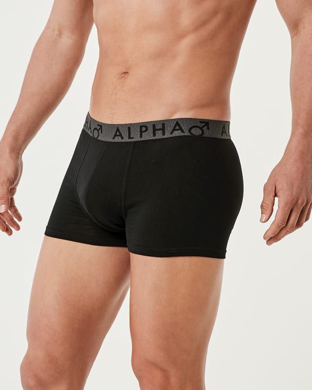 Anko | 5 Pack Plain Trunks | Black_3