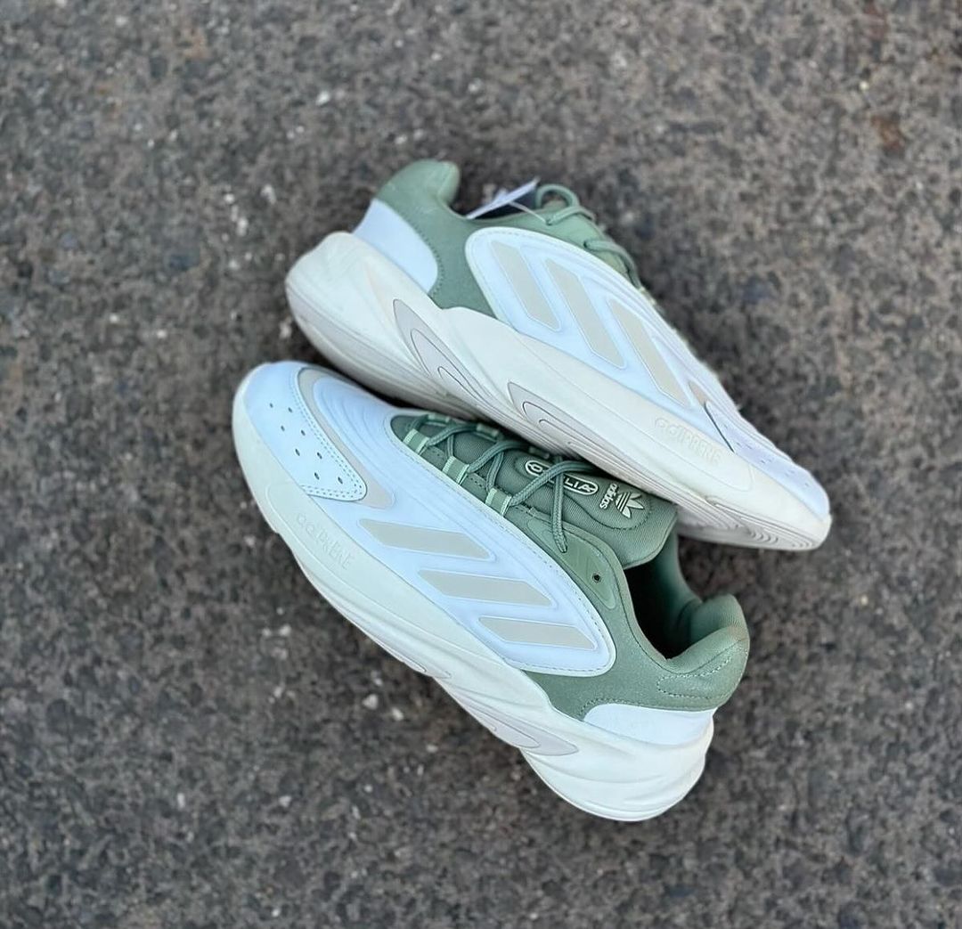 Adidas Ozelia White Green_0