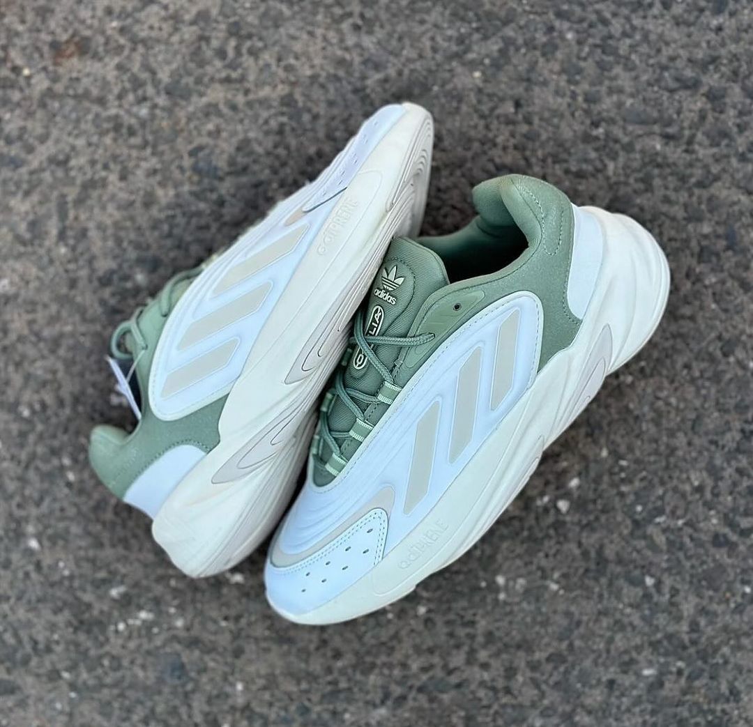 Adidas Ozelia White Green_1