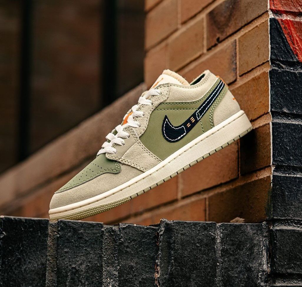 Air Jordan 1 Low SE Craft Light Olive_0