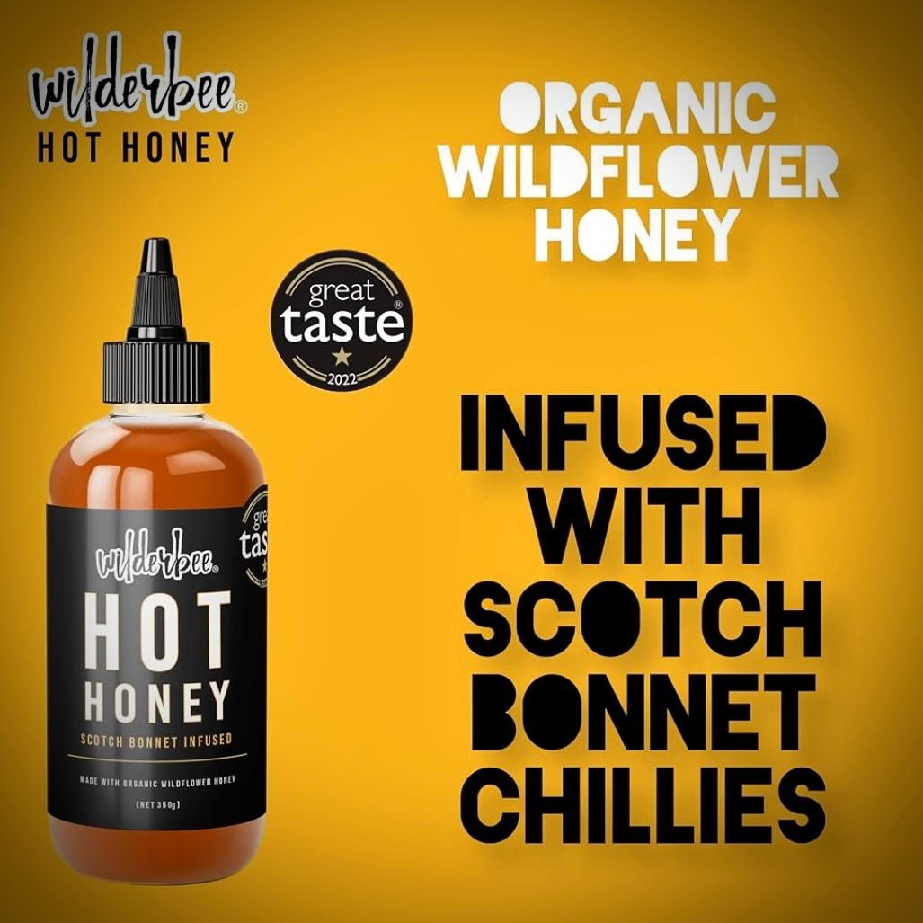 WILDERBEE HOT HONEY - SCOTCH BONNET - 350ml_1