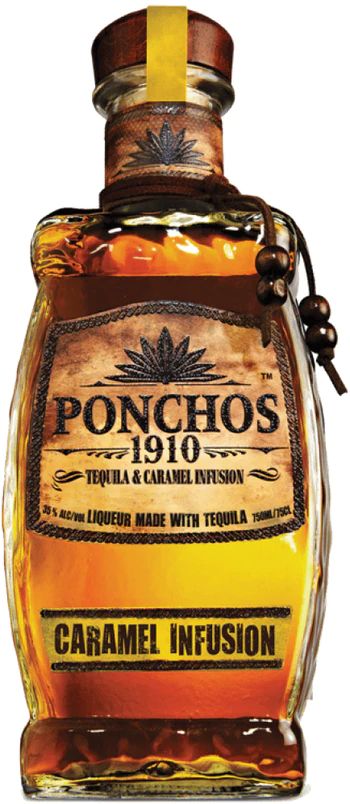 PONCHOS TEQUILA CARAMEL 750ML _0