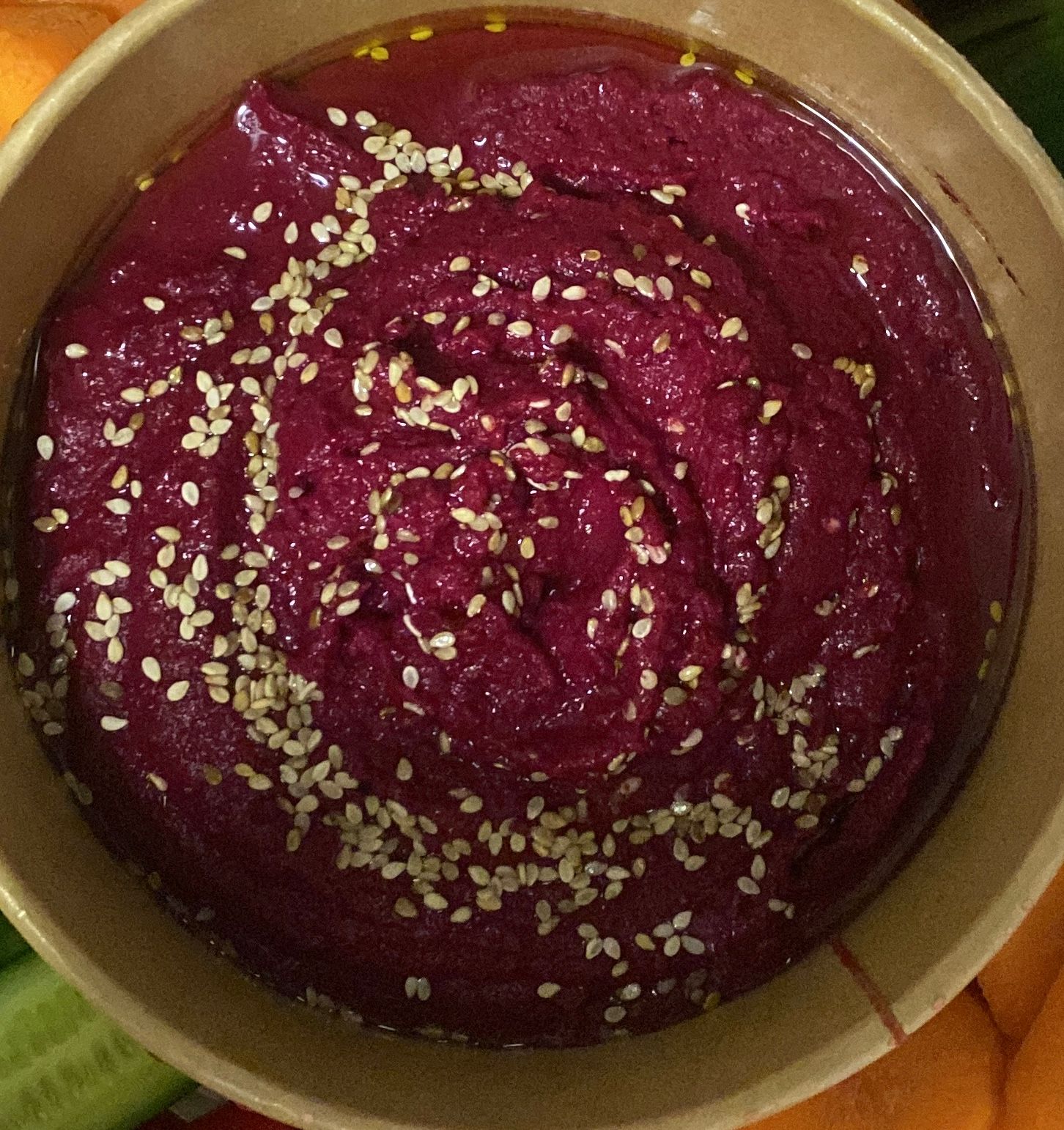 Roasted beet dip _0