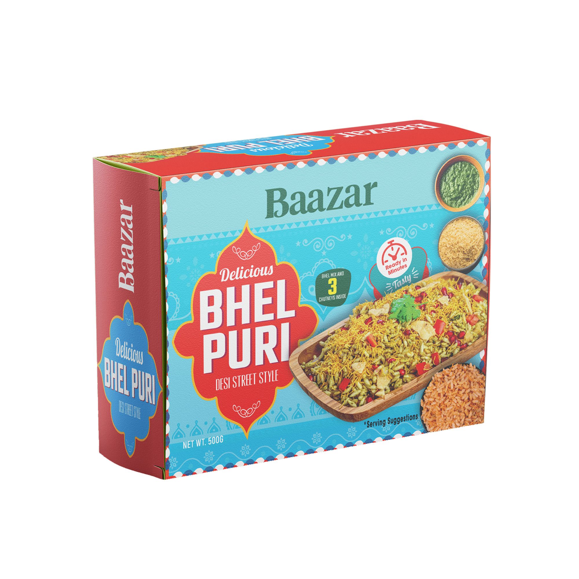 BAAZAR Bhel Puri Box 500g_0