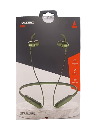 BoAt Rockerz 268 Neckband - Fern Green_1