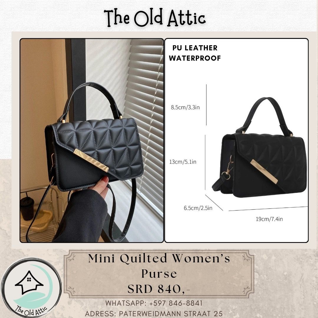 Mini quilted women’s purse _0