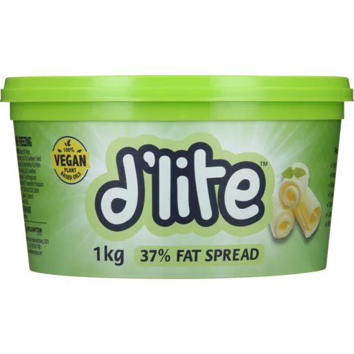 D'Lite 37% Fat Spread 1kg_0