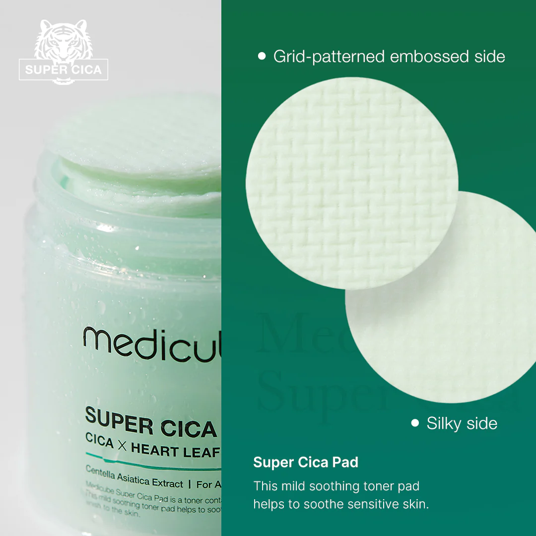 Medicube Super Cica Toner Pad (70 Pads)_1