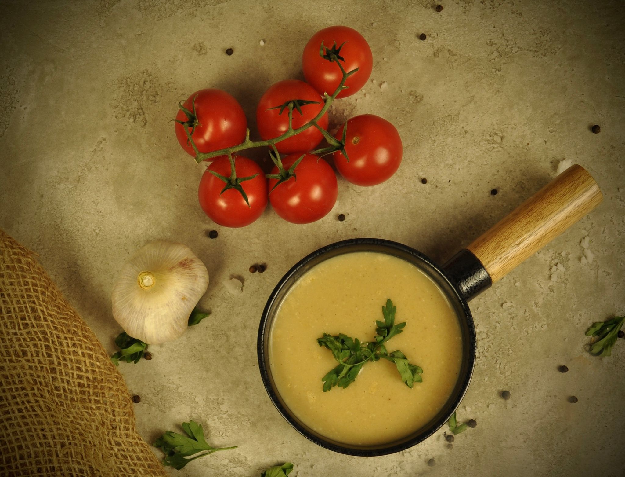 شوربة البطاطس - Potato Soup_0