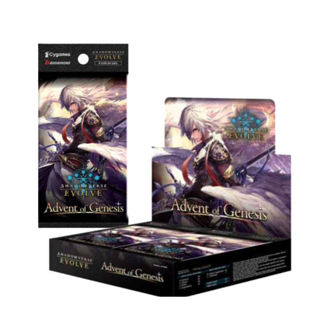 ShadowVerse Evolve Booster Set #1 “Advent of Genesis” 16 Pack Box_0