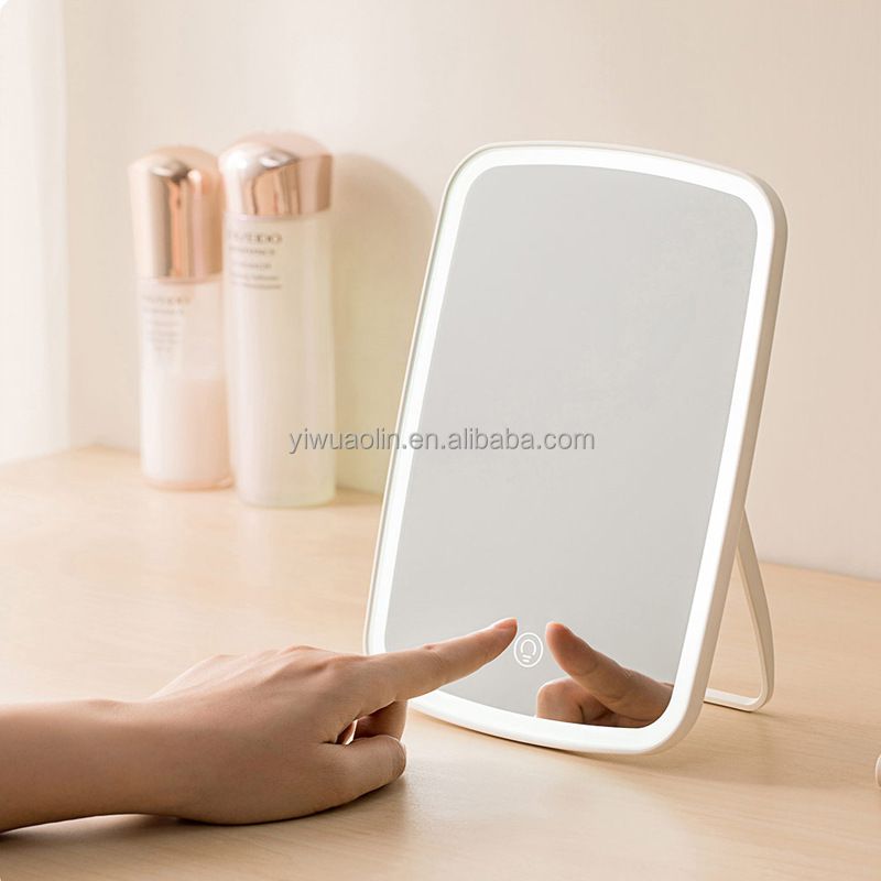 Touch Screen LED Makeup Mirror_2