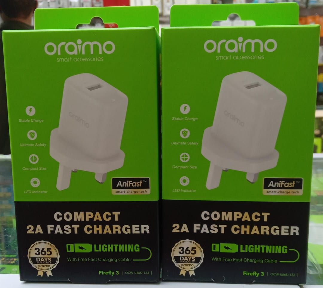 Oraimo Iphone charger._0