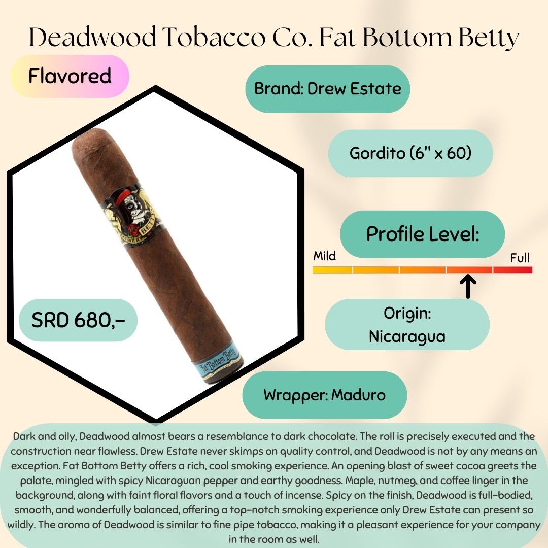 Deadwood tobacco co. Fat bottom Betty _0