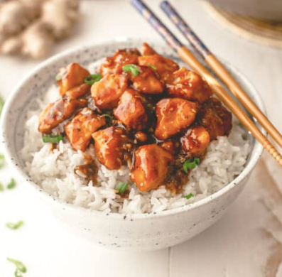 Ginger Honey Chicken with Rice_0