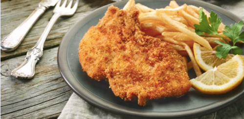 Chicken Escalope with Chips_0