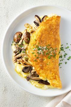 Mushroom Omelet (V)_0