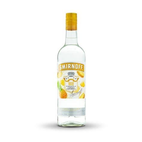 SMIRNOFF 1818 PINEAPPLE VODKA 750ML_0