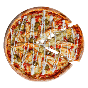 CHICKEN PIZZA BBQ   تشيكن رانش   _0