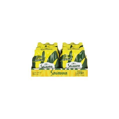 SAVANNA ANGRY LEMON 330ML NRB 24_0