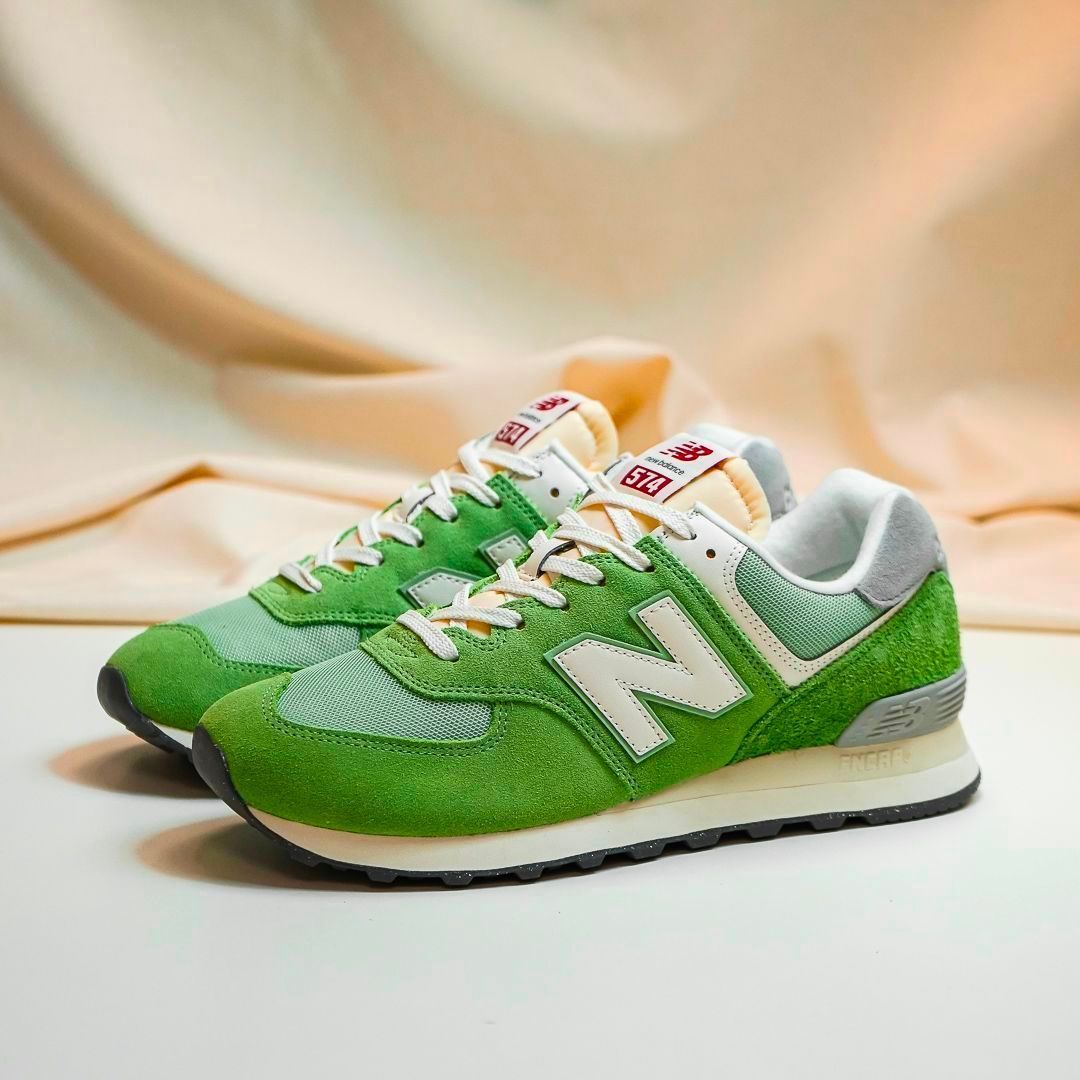 New Balance 574 Chive with sea salt_0