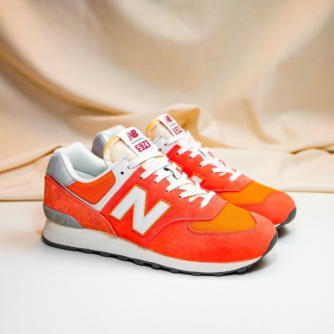 New Balance 574 Gulf red with sea salt_0