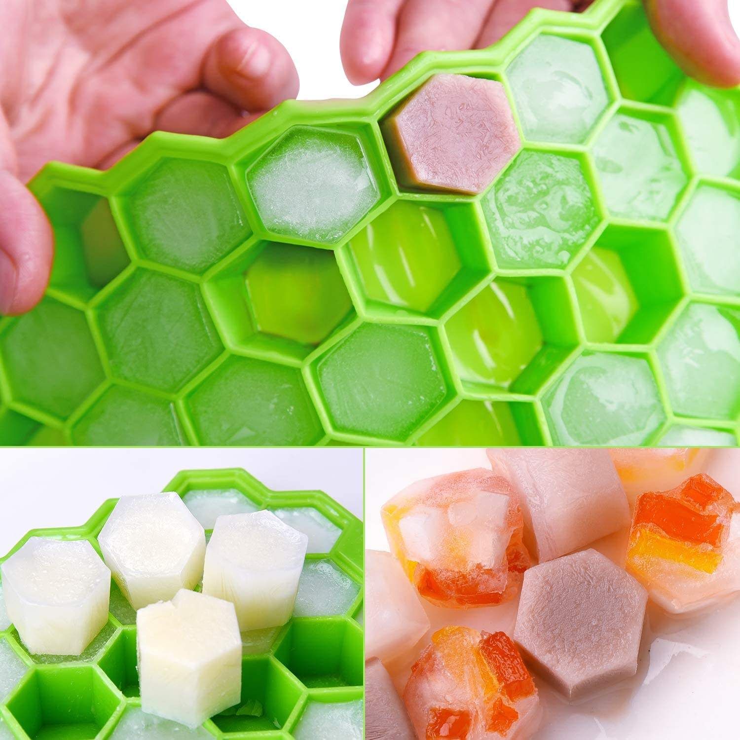 Silicone Ice Cube Tray 2pcs_1