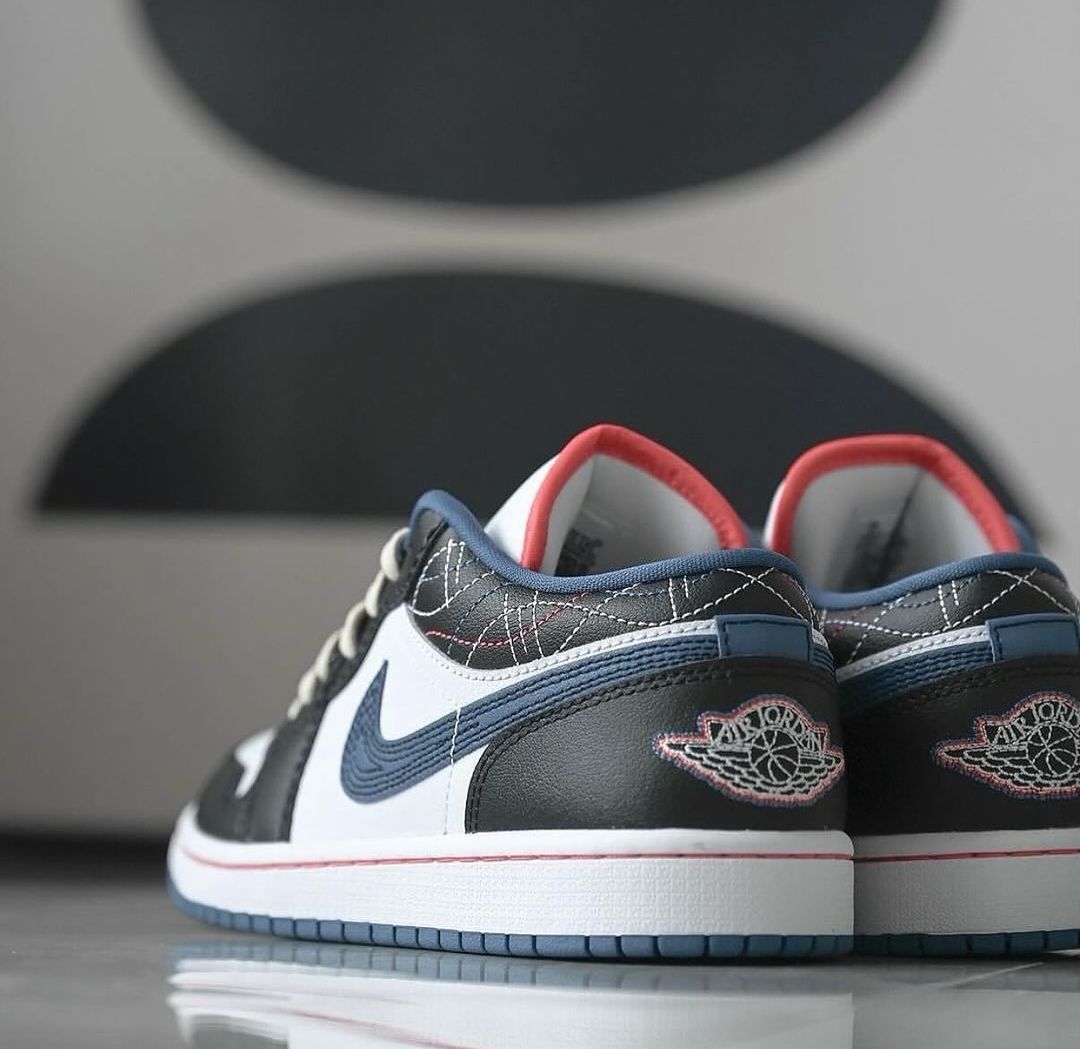 Air Jordan 1 Low Blue Sashiko_2