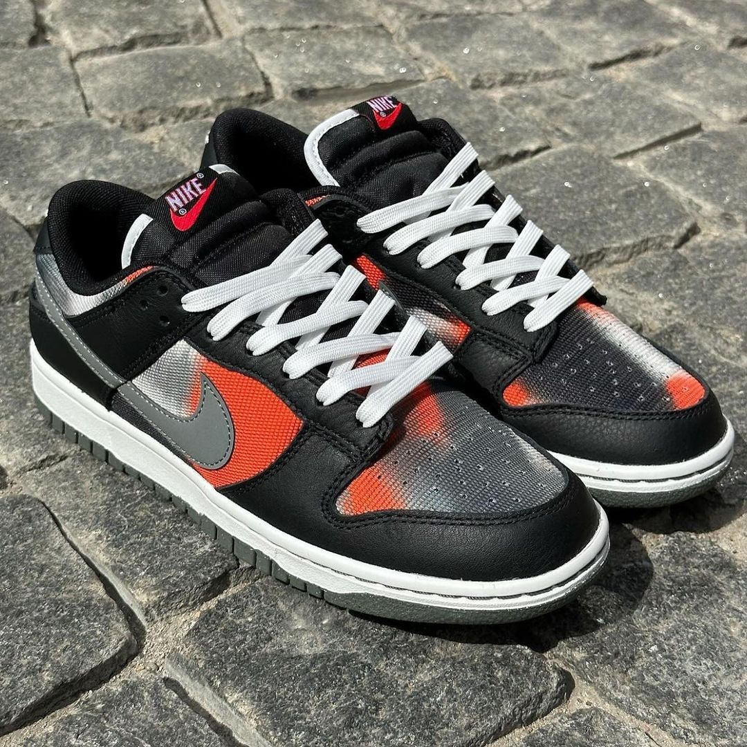 Nike Dunk Low "Graffiti Black Red"_1