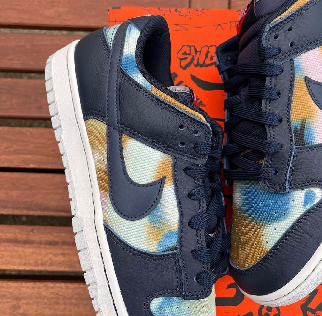 Nike Dunk Low "Graffiti Navy"_2