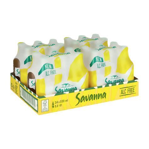 SAVANNA NON - ALCOHOLIC NRB 330ML CASE 24_0