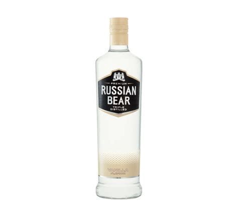 RUSSIAN BEAR SPICED VANILLA VODKA 750ML_0