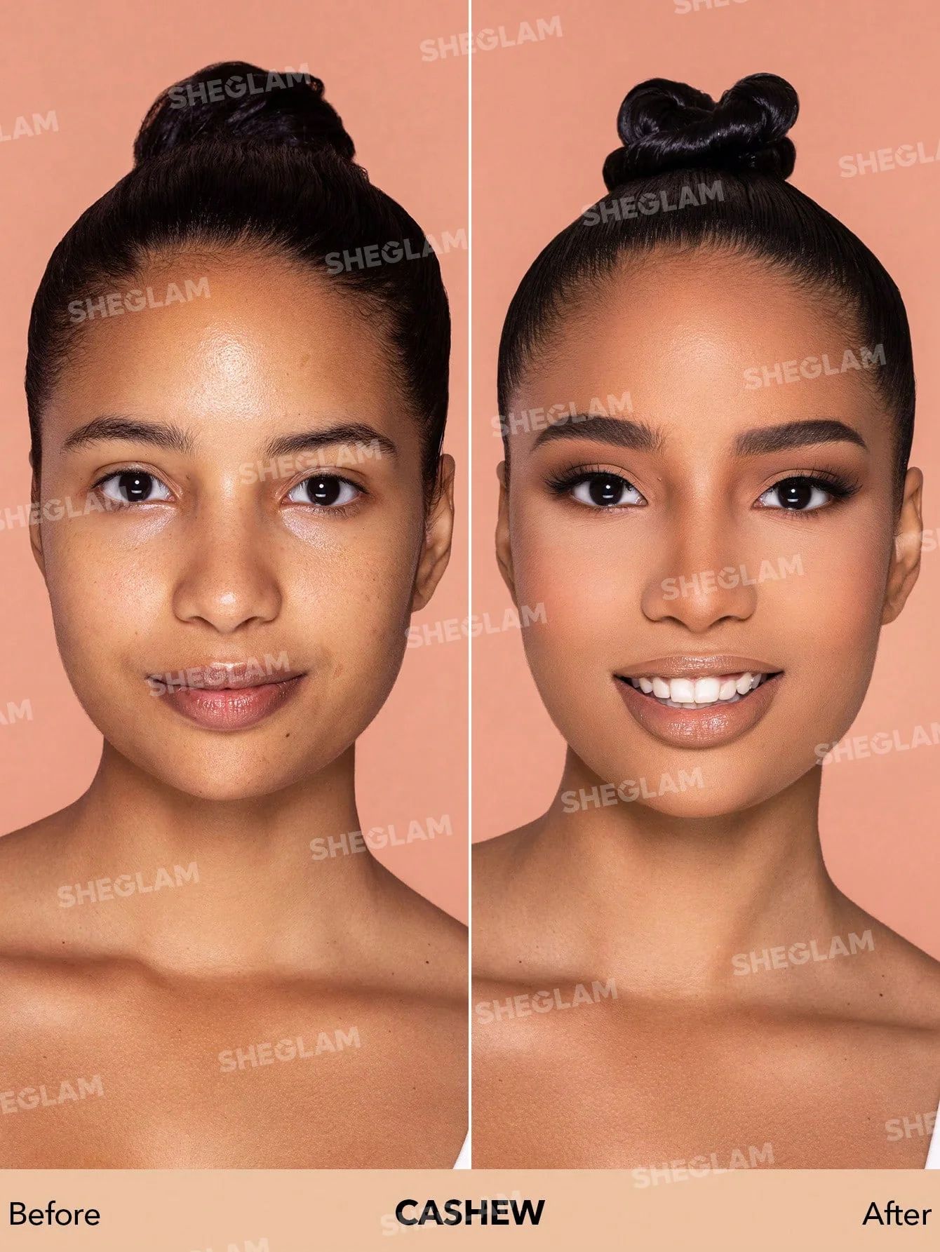 SHEGLAM Complexion Pro Long Lasting Breathable Matte Foundation Sample - Cashew_1