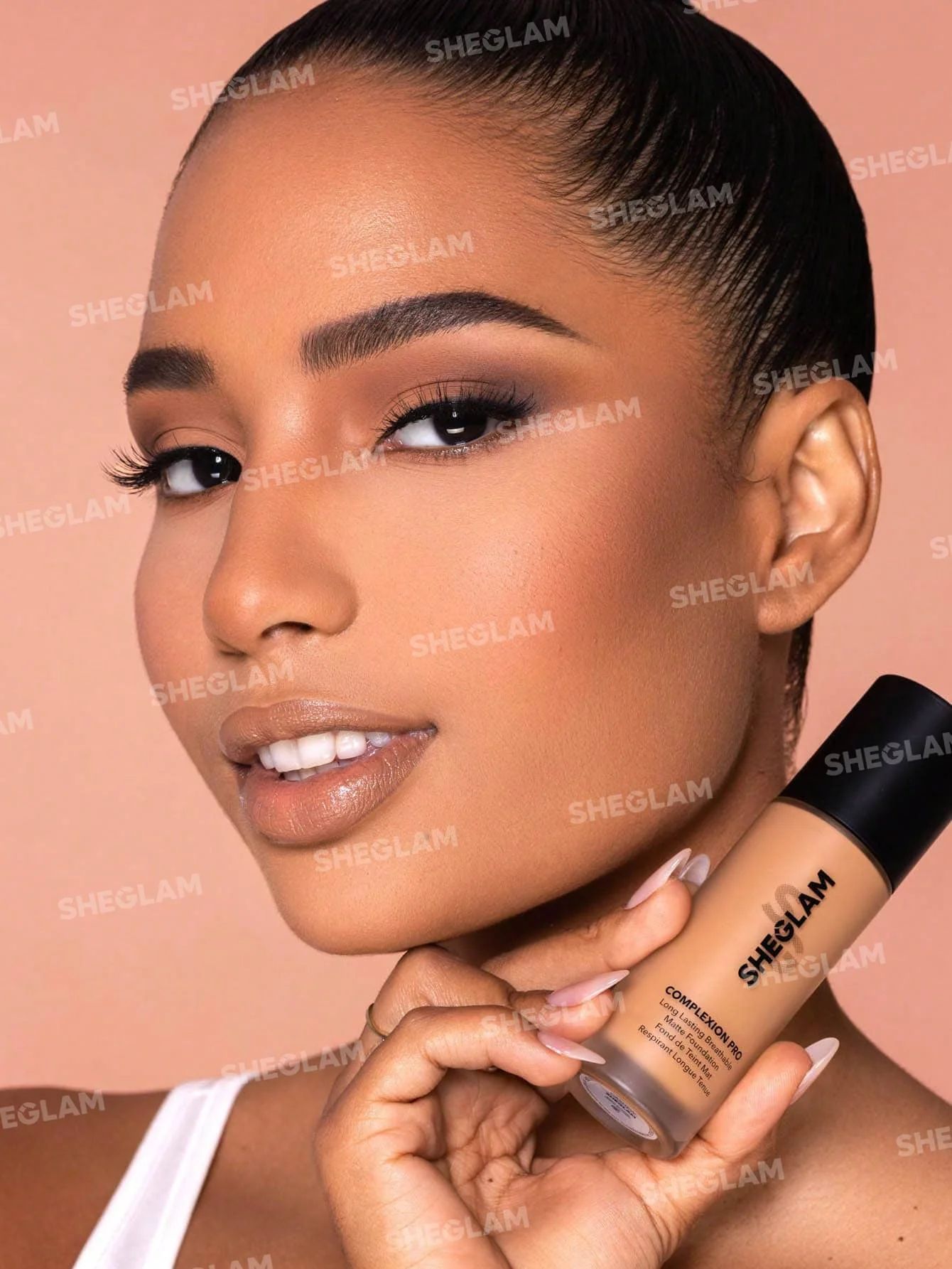 SHEGLAM Complexion Pro Long Lasting Breathable Matte Foundation Sample - Cashew_9