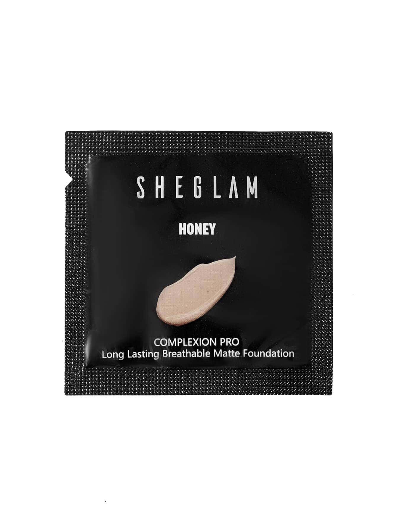 SHEGLAM Complexion Pro Long Lasting Breathable Matte Foundation Sample - Honey_0