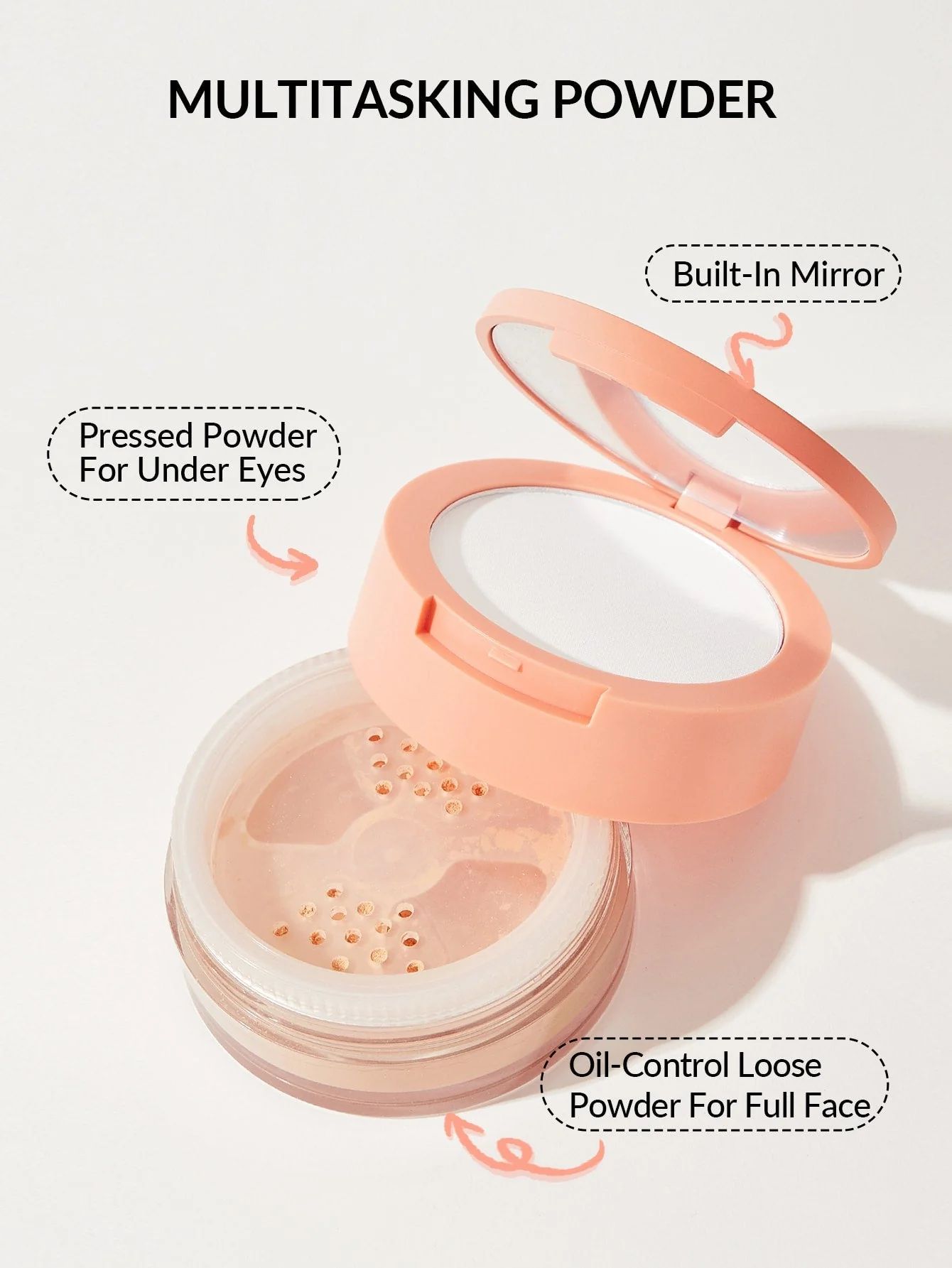 SHEGLAM Insta-Ready Face & Under Eye Setting Powder Duo - Natural Linen_2